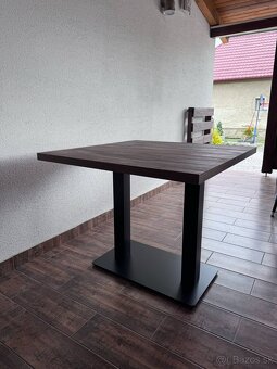 Predám stolové podnože- čierna liatina - 200 ks - NOVE - 8