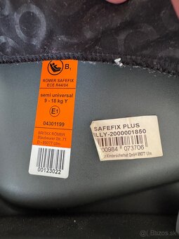 Autosedačka Britax Römer s isofixom - 8