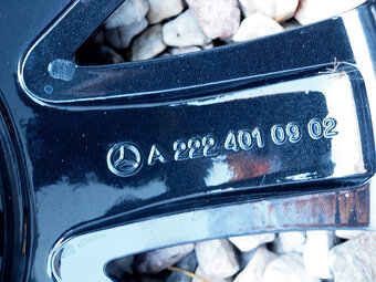 18" Alu kola = 5x112 = MERCEDES S-CLASS = W222 - ČERNÉ - 8