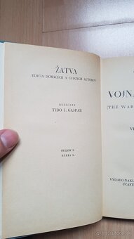 Prvé slovenské vydanie Vojna svetov - 1933 - G.H.Wells - 8