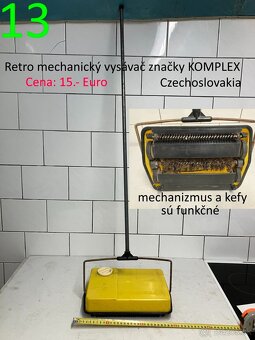 Retro žehličky varič kávovar a ventilátor - 8