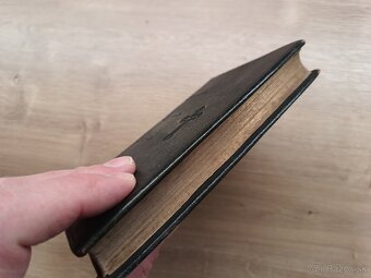 starožitná Kresťanská katolícka modlitební kniha 1835 - 8