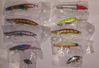 Rybárske potreby - mix voblerov - 8
