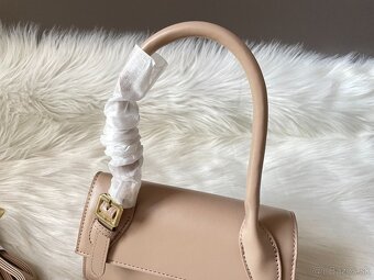 Kabelka Jacquemus Long Chiquito - béžová - 8