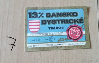 Pivové etikety (rôzne) - 8