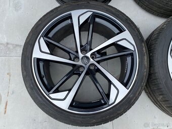 Audi Q7 Q8 Disky Kolesá 22" + 3 Letné Pneu - 8