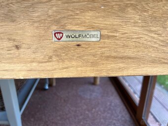 Písací stôl s úložným priestorom značky Wolfmöbel - 8