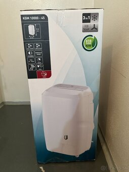 Predám 2-mes. Mobilnú klimatizáciu KGM 12000 BTU EEK: A - 8
