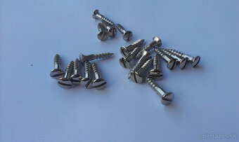 samorezné skrutky z leštenej nereze - 8