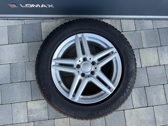 Hliníkové disky AUDI A6 + zimné pneu 225/60 R17 - 8