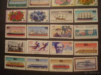 267 rôznych známok NSR, z toho 183 čistých - 8