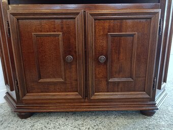 Rustikální rohová komoda, nábytek z masívu - 8