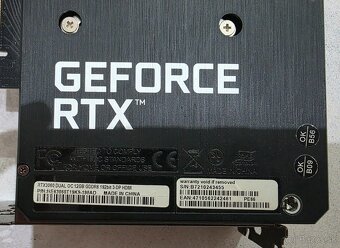 PALIT GeForce RTX 3060 Dual 12GB GDDR6 - 8