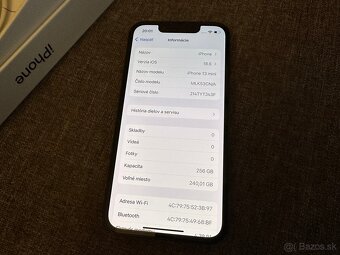 💯ako Nový iPhone 13 mini 256GB 100% zdravie batérie - 8