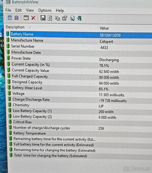 Lenovo ThinkPad P15 Gen 2 i7-11Gen/32GB/2/512SSD silná batt - 8