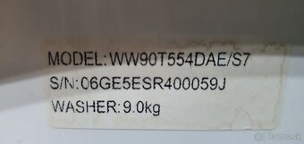 ☝️Predám práčku SAMSUNG-9kg☝️ - 8