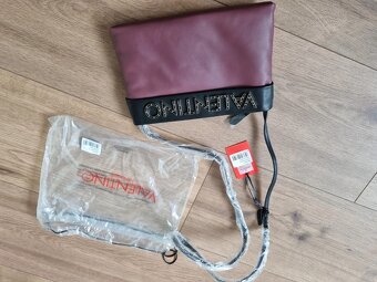 nová bordovo-čierna crossbody VALENTINO - 8