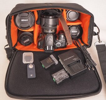 Nikon D5100 s príslušenstvom. - 8