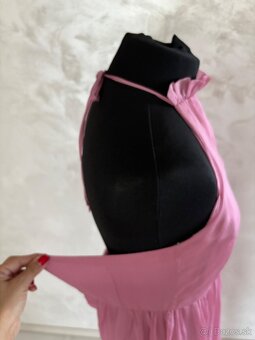 Spoločenské hodvábne šaty - 8