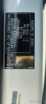 Volvo XC60 D4 2.0L Drive-E Momentum PRO PANORAMA, SLOVENSKY - 8