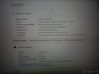 Hliníkový,HP EliteBook x360,i7,M2-512,Ram-16 - 8
