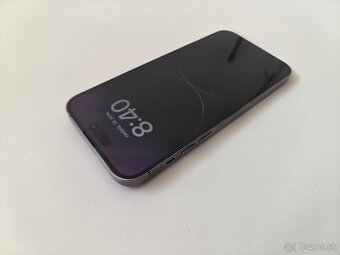 apple iphone 14 PRO MAX 256gb Purple / Batéria 100% - 8