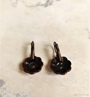 Starožitné viktoriánske náušnice - 8