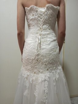 Svadobné šaty č.36 S - 8