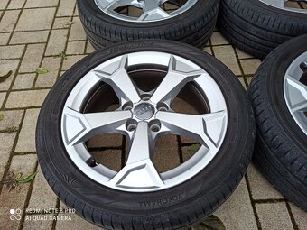 kolesa 5x112 R17 original Audi, pasuju na Škoda, VW, Seat - 8