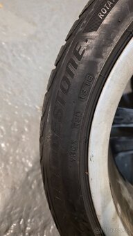 Mercedes disky + zimné pneu R17 - 8