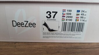 Nové nepoužité lodičky veľ.37 - 8