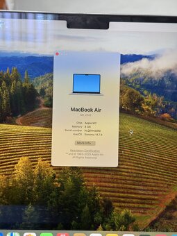 Apple MacBook Air 13 M2 8/256gb SSD - 8