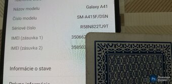 Samsung Galaxy A41 - DualSim/Android 12 - 8