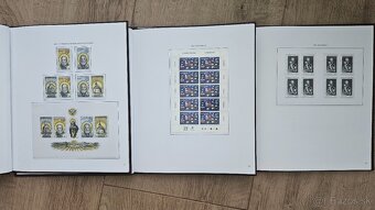 Poštové známky SLOVENSKO 2000-05 luxusné viazané knihy 6ks - 8