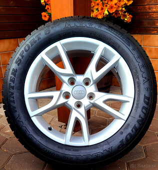 alu R17 5x112, zimné pneu 215/60, orig. Audi Q3 /+ VW Tiguan - 8