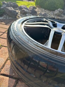 Sada letných pneumatík DUNLOP s diskami DEZENT – 195/50 R15 - 8
