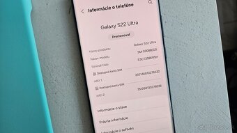 Samsung Galaxy S22 Ultra 12/512GB - aj vymením - 8