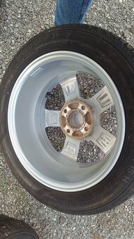 Sada elektrónov dezent 6Jx15 H2 s pneu semperit 195/50 R15 - 8