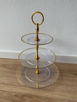 Svadobný candy bar zlatý - 8