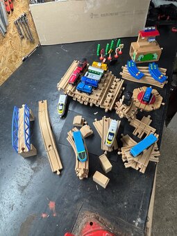 Drevený vláčik s prislusenstvom - 8