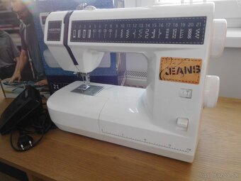 Šijací stroj VERITAS JEANS, 21 programov, - 8