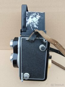 Starý fotoaparat FLEXARET s krytkou a pouzdrem - 8