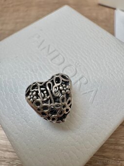 PANDORA naramok 20cm a privesky - 8