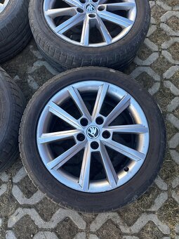 Letná sada 225/45 R17 91W originál Škoda - 8