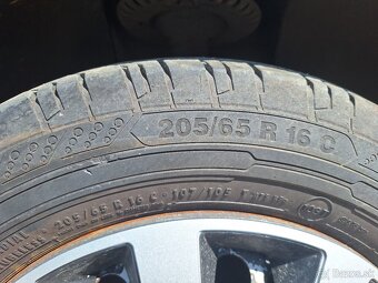 Sada kolies s let. pneu T5 205/65 16c - 8