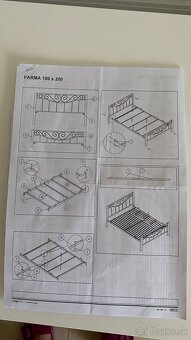 Manzelska postel 180x200 + nocne stoliky - 8