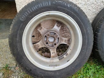Predam 15" ALU 4x98 + letne 185/65 R15 continental - 8