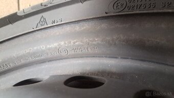 Predám zimné pneu MICHELIN ALPIN 6 215/60 R16 99H - 8