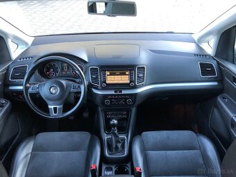 Volkswagen Sharan 2.0TDi 7-miestny - BiXenon, Slovenské ŠPZ - 8