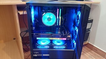 Herný výkonný PC – Ryzen 7 + RTX 3070 + 1.5TB+ARGB+WIN11 PRO - 8